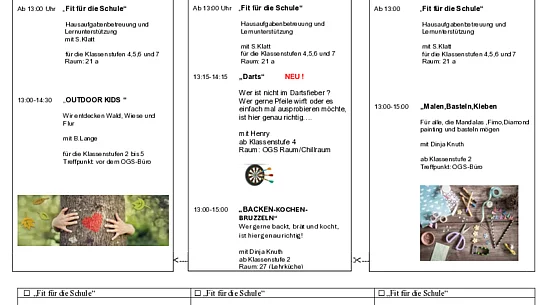 OGS-Flyer 2. Halbjahr 25/26